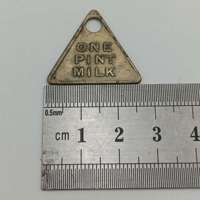 Model Dairy East London One pint triangle milk token