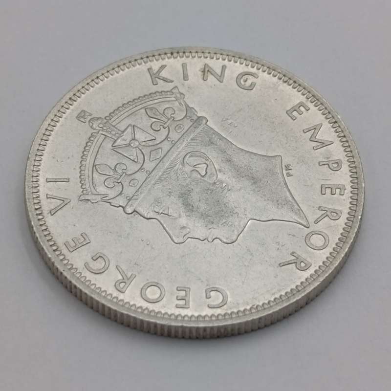 Southern Rhodesia 1939 half crown uncirculated - some pit marks