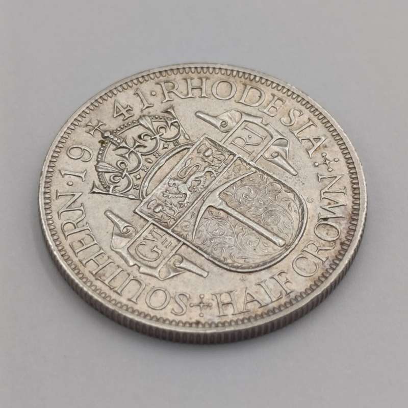 Southern Rhodesia 1941 half crown AU
