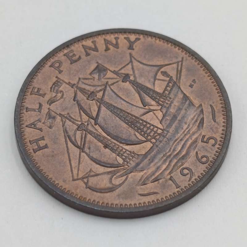 Great Britain 1965 half penny uncirculated