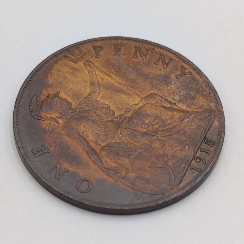 Great Britain 1915 penny AU