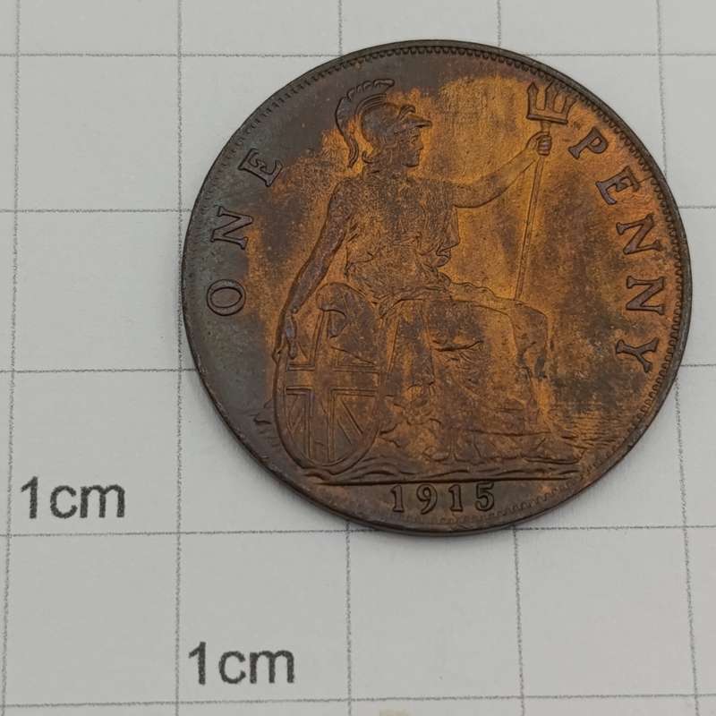 Great Britain 1915 penny AU