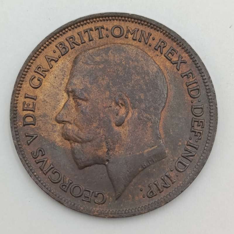 Great Britain 1915 penny AU