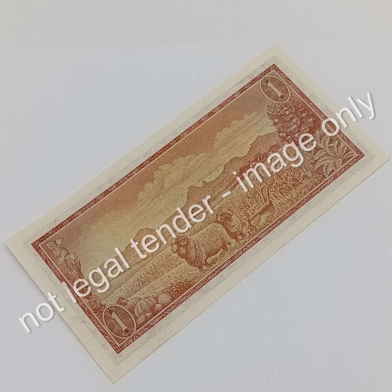 Lot of 5 x TW de Jongh first issue R1 notes uncirculated with consecutive numbers
