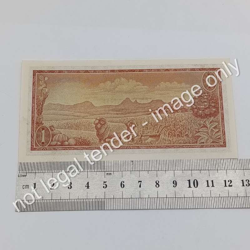 Lot of 5 x TW de Jongh first issue R1 notes uncirculated with consecutive numbers