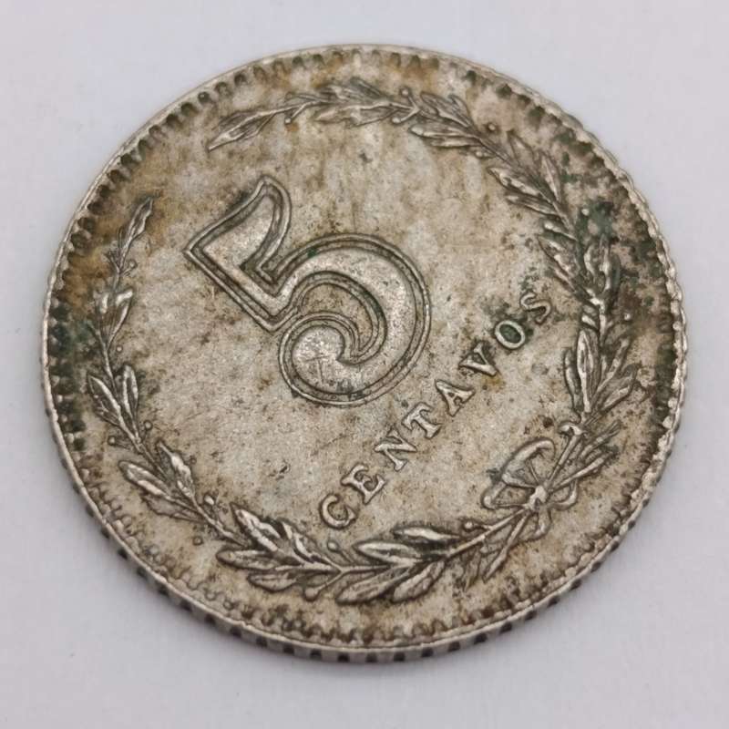 Argentina 5 Centavos 1904 XF+