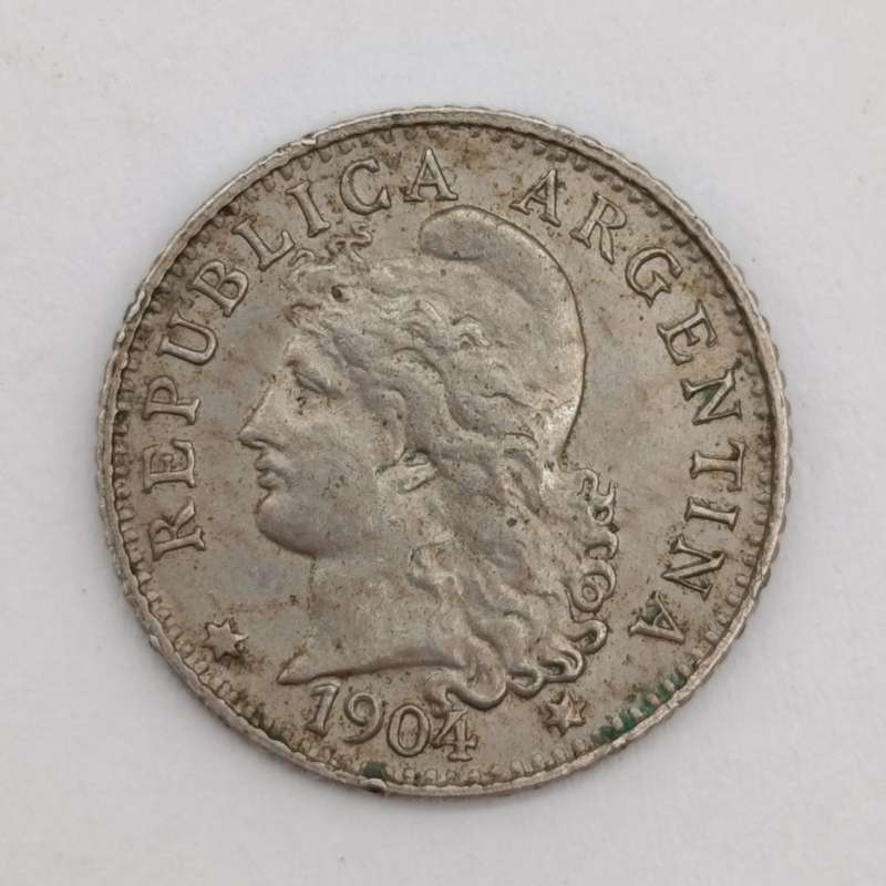 Argentina 5 Centavos 1904 XF+