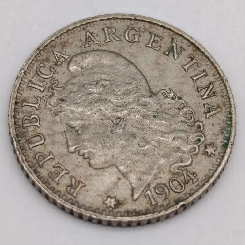 Argentina 5 Centavos 1904 XF+