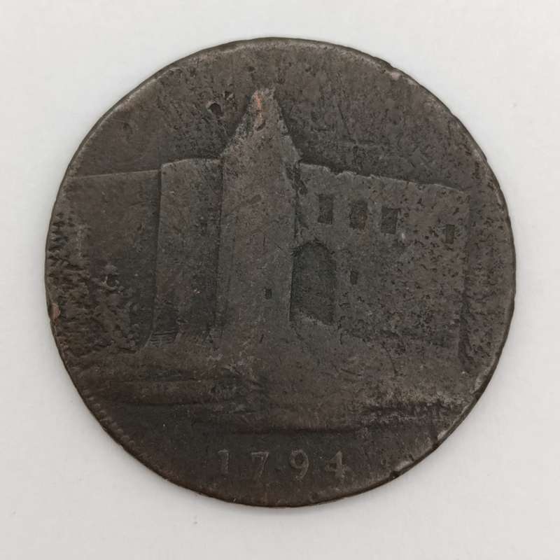 1794 United Kingdom Merchant 1/2 Penny token - "Success to the Bay trade"