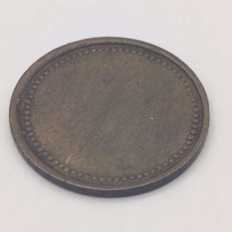Antique Hermann Sohr 1 Shilling token issued circa 1911-1923 in De Aar