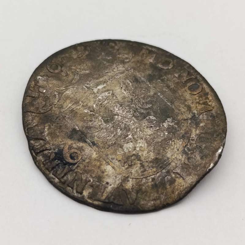 Shipwreck coin from the mereustein - 1690 Arend - Schelling