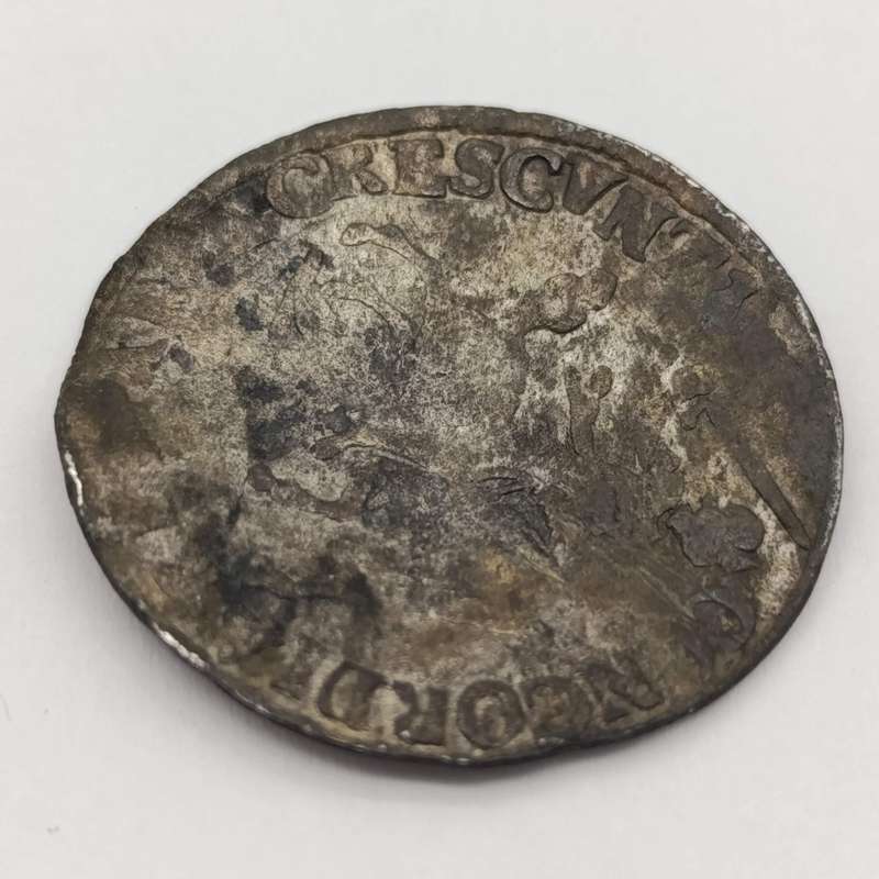 Shipwreck coin from the mereustein - 1690 Arend - Schelling