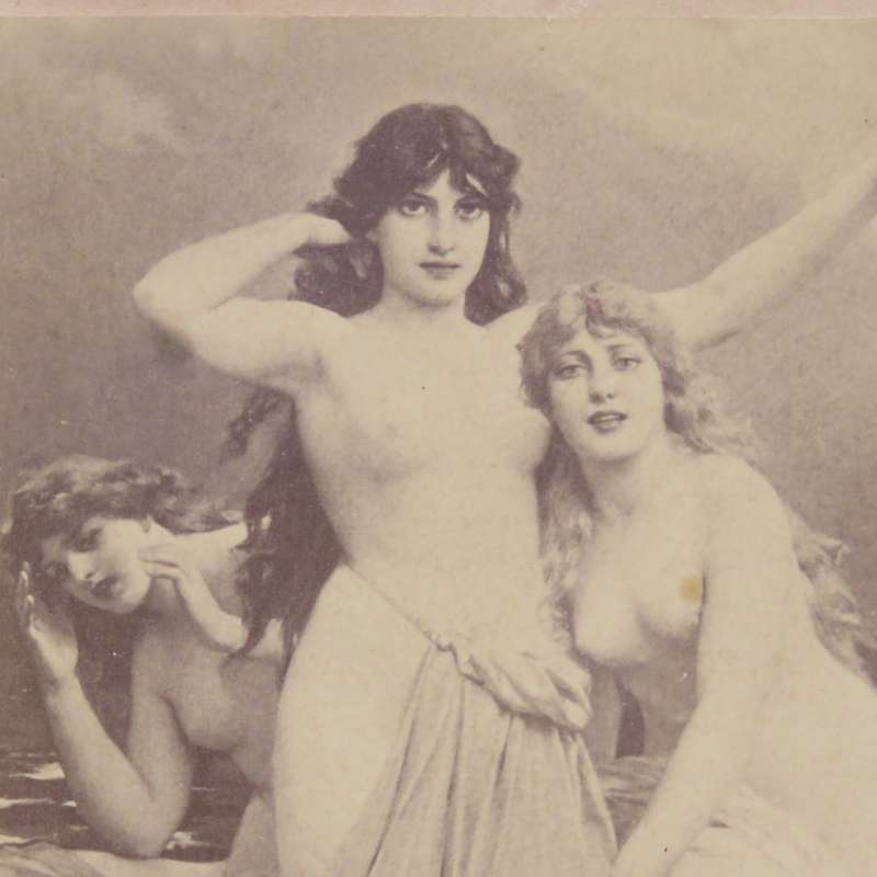 French Collection Universelle early 1900`s nude photo card