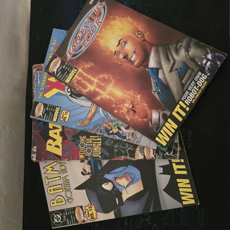 4 Comic Books
