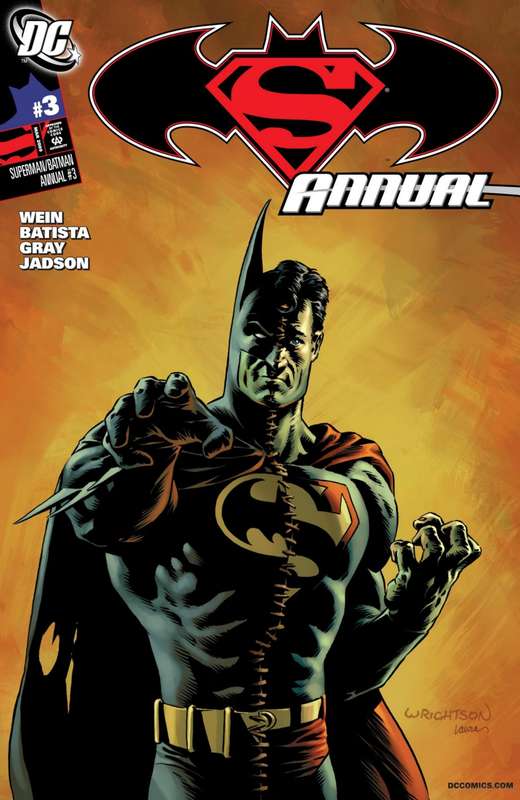 BATMAN SUPERMAN ANNUAL #3 + keychain