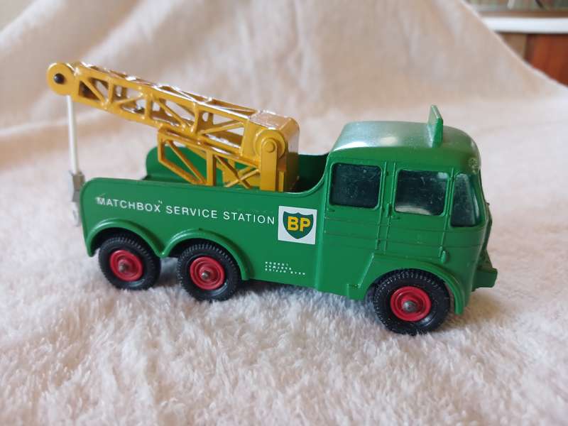 Matchbox King Size 1963 no12 BP Foden Breakdown Tractor