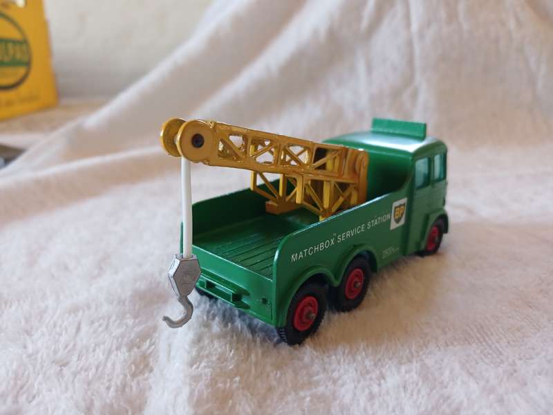 Matchbox King Size 1963 no12 BP Foden Breakdown Tractor