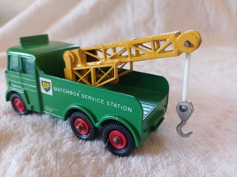 Matchbox King Size 1963 no12 BP Foden Breakdown Tractor