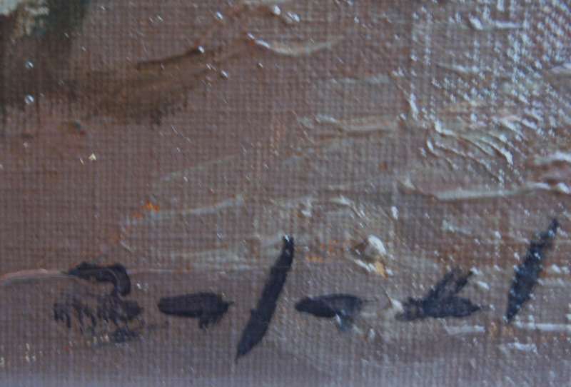 Original impressionist painting - signed by the artist. Absolutely fabulous piece of art.
