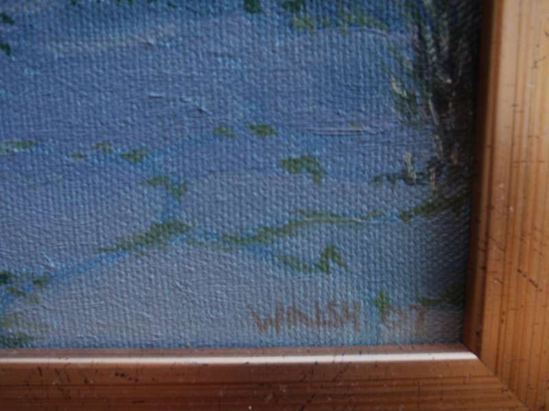 Aidan Walsh (1932-2009) listed artist Strauss & Co. Well known for his architectural & worship sites