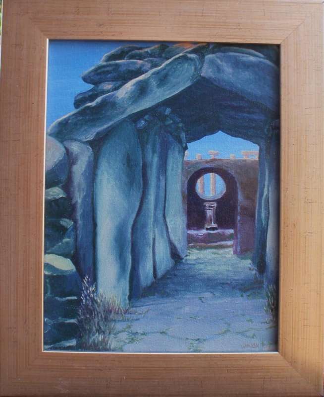 Aidan Walsh (1932-2009) listed artist Strauss & Co. Well known for his architectural & worship sites