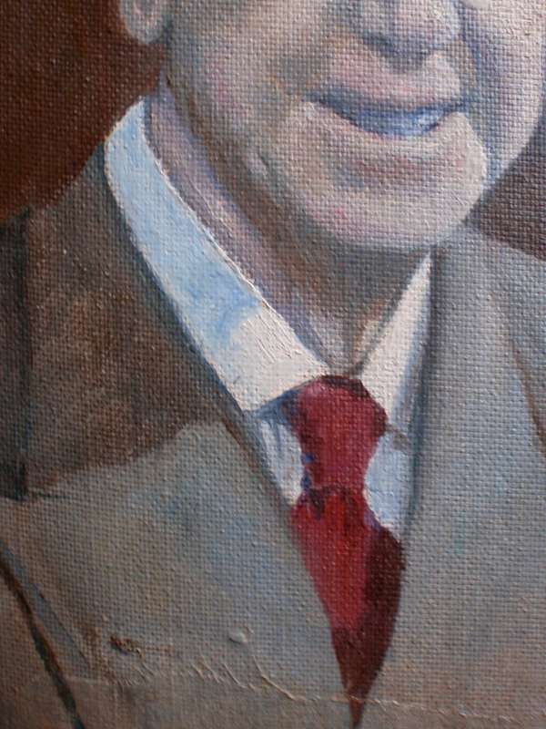Original oil Christopher Haw 1941. Collectible piece by listed S.African artist. Low start price.