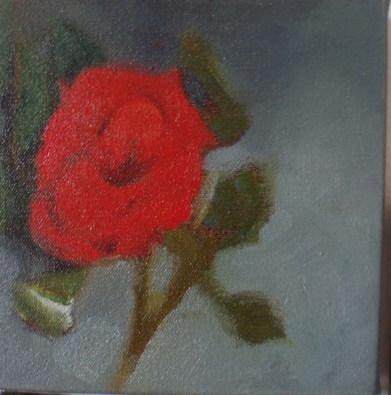 Three gorgeous original oil paintings. Pansies and roses still life. Lovely impressionist pieces.