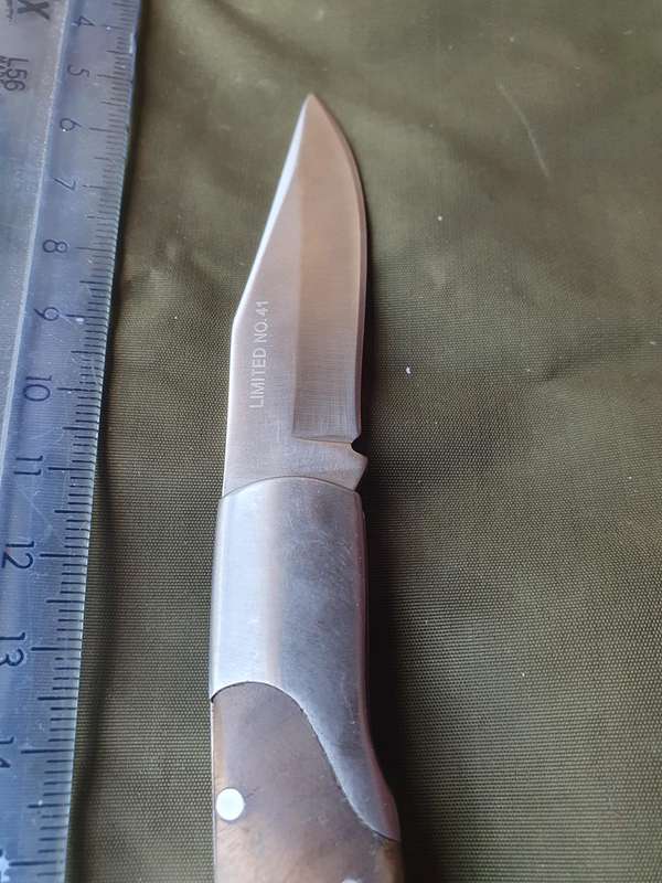SA Hunters lock back knife