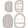 Dreambaby Wall Protective Retractable Baby Gate Wall Spacer Compatible with All Indoor and Outdoor G