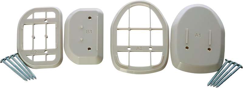 Dreambaby Wall Protective Retractable Baby Gate Wall Spacer Compatible with All Indoor and Outdoor G