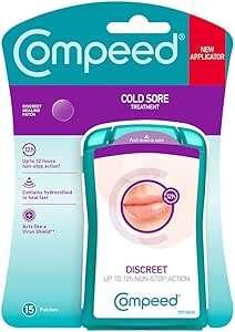 Compeed Cold Sore Discreet Healing Patch, 15 Count