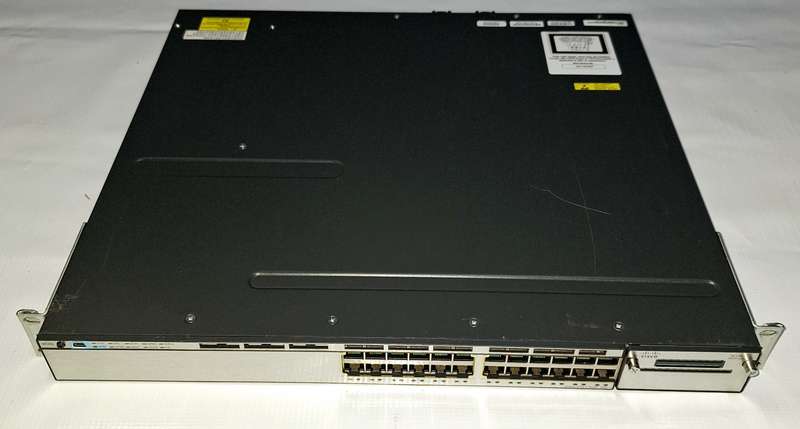 CISCO WS-C3750X-24P Switch | CISCO 24 Port PoE+ Switch - Second Hand