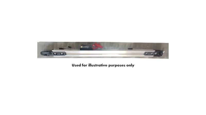 Gemini Garage Door Motor Sectional Extrusion 3110 × 45 x 120 mm