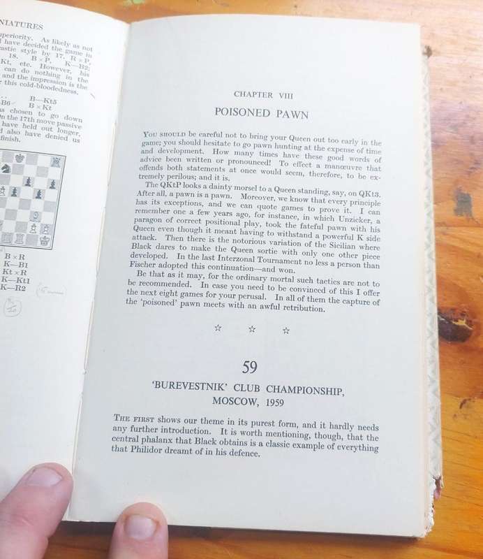 Chess Book Classic: 100 Soviet Chess Miniatures by P.H. Clarke 1963 First Edition Hardcover G. Bell