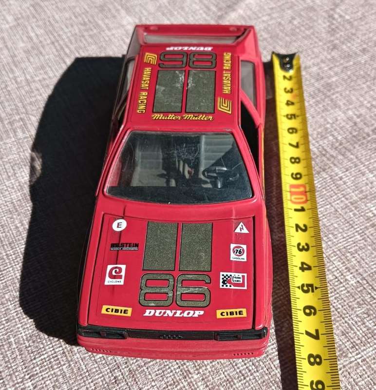 Rare Vintage 1980s Bburago Audi Quattro GT Havasat 1:25 Scale Diecast Car