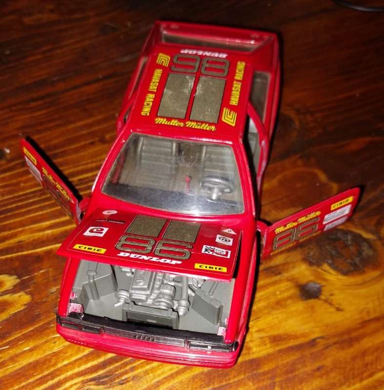 Rare Vintage 1980s Bburago Audi Quattro GT Havasat 1:25 Scale Diecast Car
