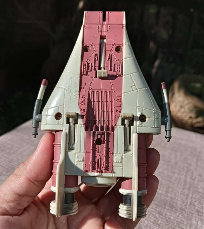 Star Wars 1995 Galoob Action Fleet A-Wing Rebel Alliance Fighter