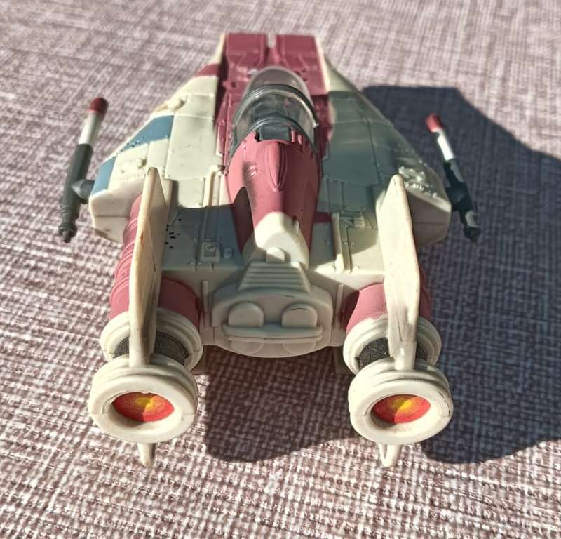 Star Wars 1995 Galoob Action Fleet A-Wing Rebel Alliance Fighter