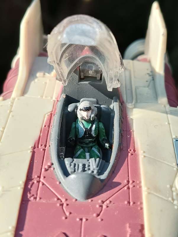 Star Wars 1995 Galoob Action Fleet A-Wing Rebel Alliance Fighter