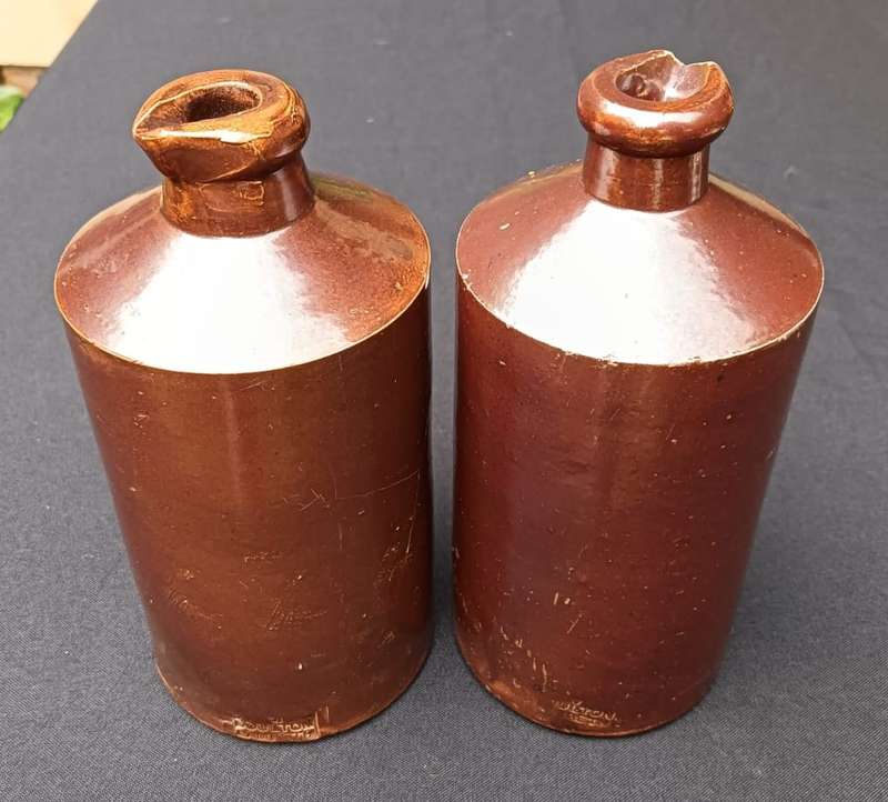 ANTIQUE CIRCA 1850-1890 (Over 130 Years Old!) DOULTON LAMBETH MASTER INK WELLS
