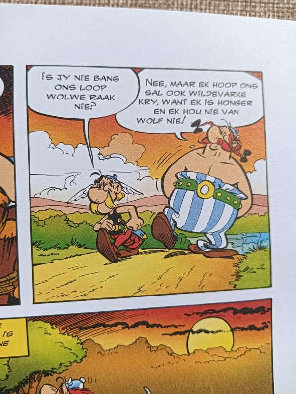 Asterix en die Goue Sekel in Afrikaans  Mint Condition! - No 3 of 3 Asterix Books on Auction