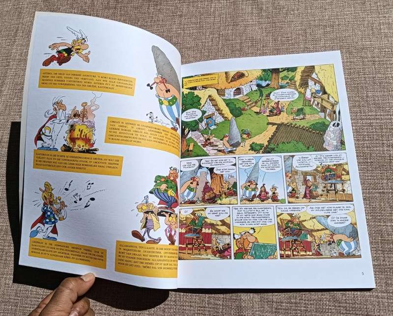 Asterix en die Noormanne in Afrikaans  Mint Condition! - No 2 of 3 Asterix Books on Auction