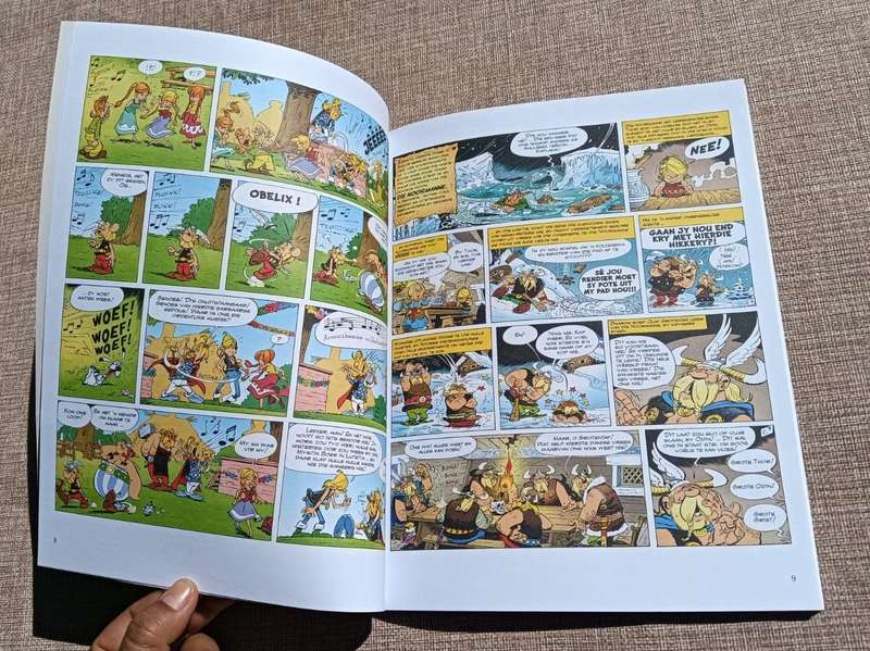 Asterix en die Noormanne in Afrikaans  Mint Condition! - No 2 of 3 Asterix Books on Auction