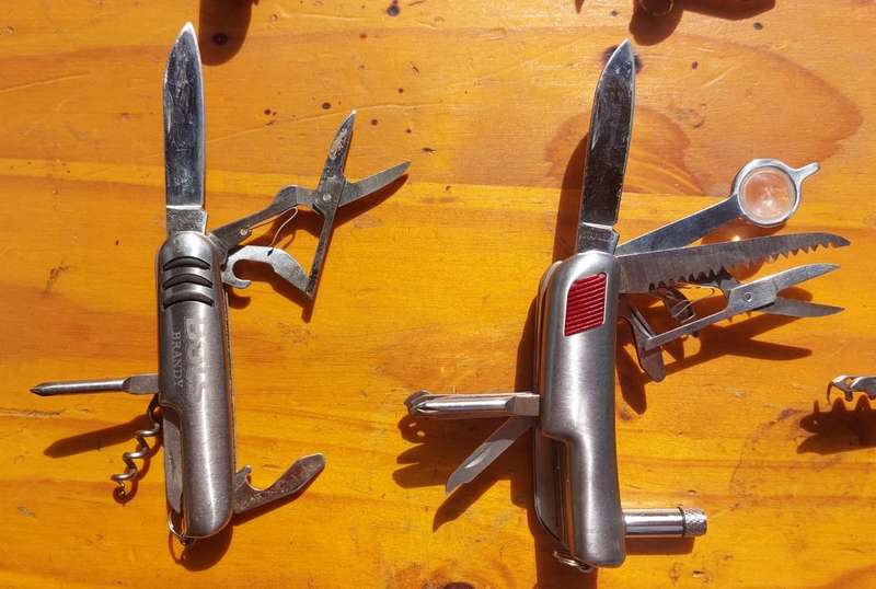 Large (12) Batch of Multi-Function Pocket Knives  Range from 4-in-1 to 12-in-1 Tool Functions