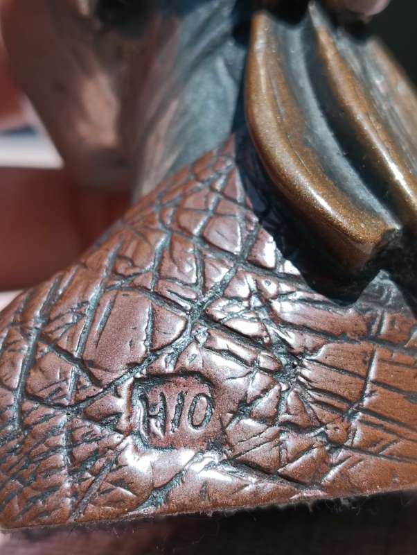 Casper Darare (SA 1952-2001) Signed and Numbered 156/300 Spirit of Africa 1981 Metal Sculpture