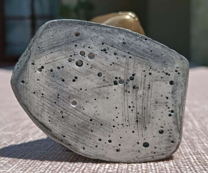 Casper Darare (SA 1952-2001) Tri-Metal Cold Cast Spirit of Africa Sculpture