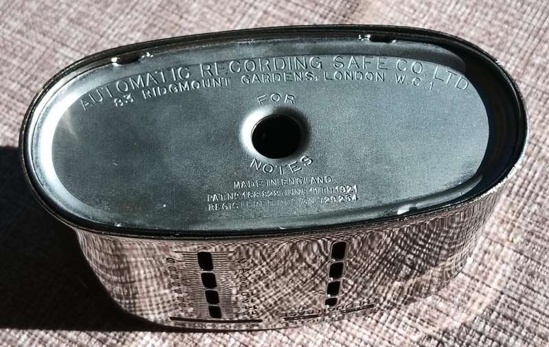 Antique (1900-1929) Money Box The Colonial Banking and Trust Company Limited In Very Good Condition!