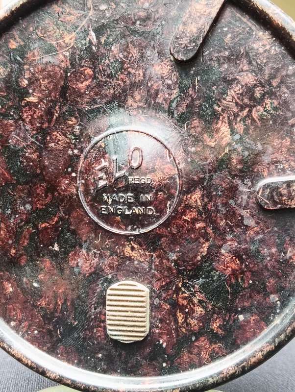 Vintage 1930s ELO Birkbys England Bakelite Fly Fishing Reel with Two Handles