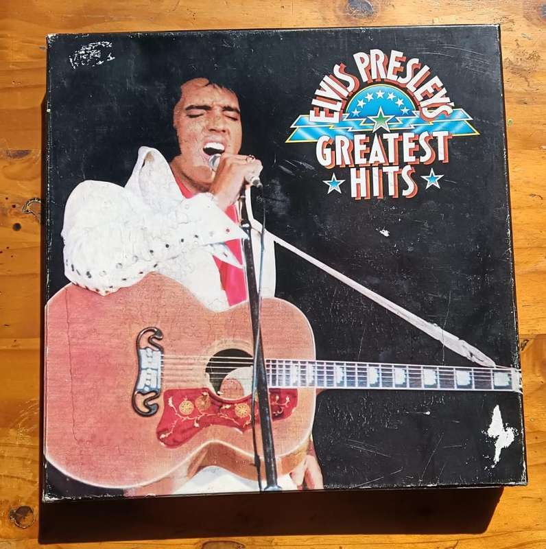 Elvis Presley Greatest Hits 7 Vinyl Record Boxed Set Good Condition