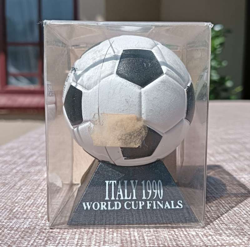 Findlaters First XI Blended Scotch Whisky Italy 1990 World Cup Final 50ml Football Miniature Full